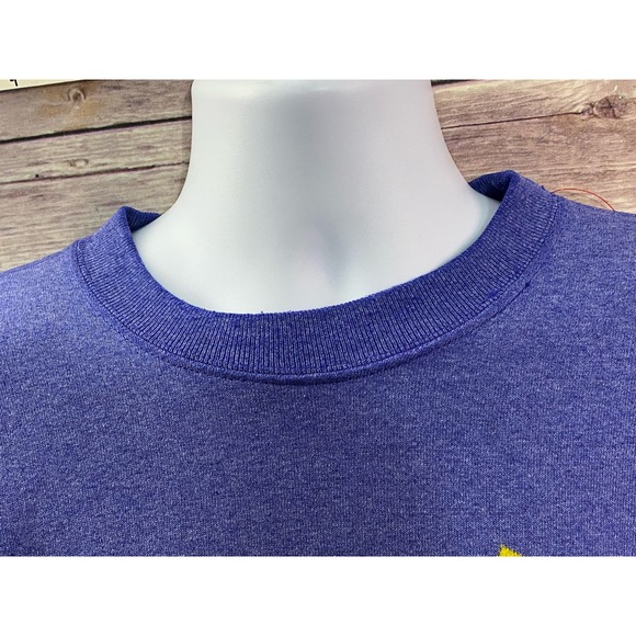 American Eagle YALE University Sweatshirt Large VTG 90s Sun Faded Crewneck - Picture 7 of 12